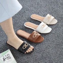 2025 New Style, Round-Toe, Fashionable Thong Slippers for Summer