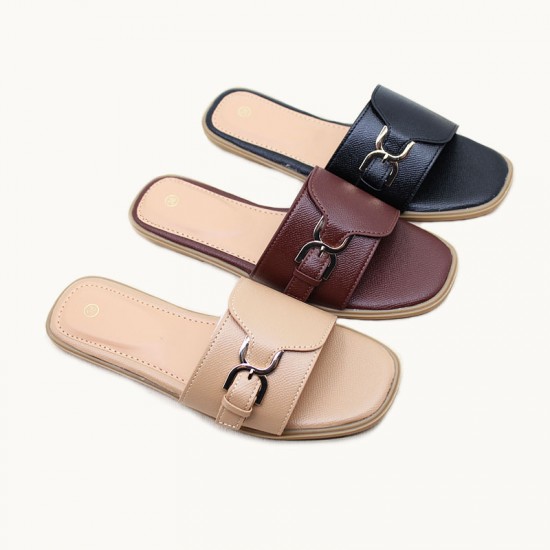 Craft shoes, women's flat fashion accessories, wholesale women's slippers in stock.